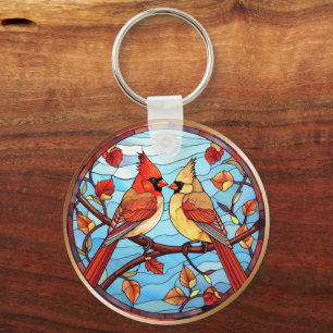 Tijdloze Elegantie Kardinaal Sleutelhanger