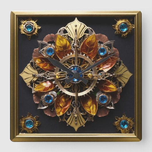 Tijdloze Elegantie ⏰ Polen -  wandklok (Voorkant)