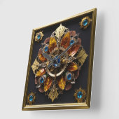 Tijdloze Elegantie ⏰ Polen -  wandklok (Hoek)