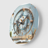 Tijdloze elegantie: precisie vastleggen in een Lij Grote Klok (Hoek)