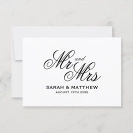 Tijdloze elegantie RSVP bruiloft antwoord kaarten