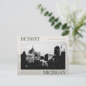 Tijdloze elegantie van Detroit, Michigan Briefkaart (Staand voorkant)