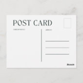 Tijdloze elegantie van Detroit, Michigan Briefkaart (Achterkant)