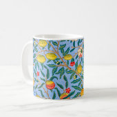 Tijdloze elegantie: William Morris's Four Fruits Koffiemok (Voorkant links)