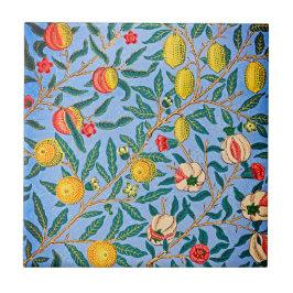 Tijdloze elegantie: William Morris's Four Fruits Tegeltje