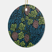 Tijdloze elegantie: William Morris's Vine Pattern Keramisch Ornament (Links)