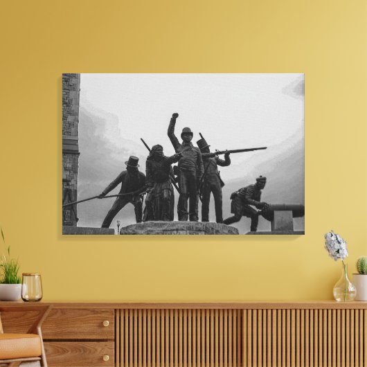 tijdloze erfenis canvas afdruk (Insitu (Woonkamer))