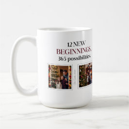 Tijdloze Familie Foto Aangepaste 2025 Kalender Koffiemok