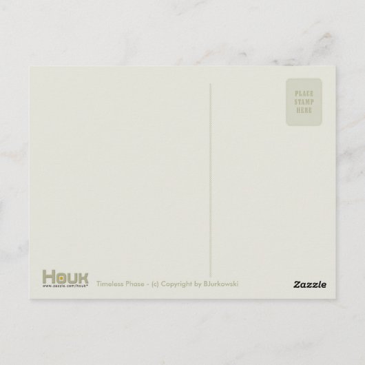 Tijdloze fase - Briefkaart (Achterkant)