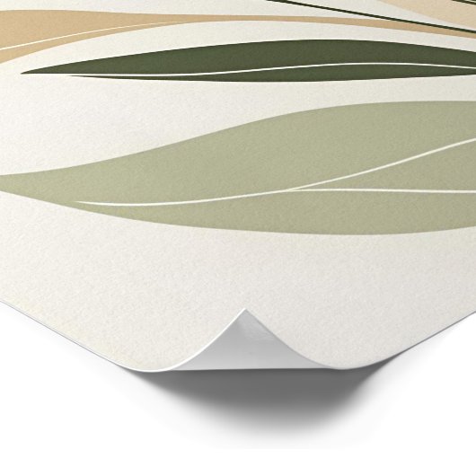 Tijdloze flora VI Poster (Hoek)