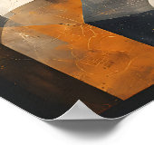 Tijdloze Geometrie Poster (Hoek)
