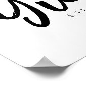 Tijdloze Gigi Jaar Elegante Familie Script Poster (Hoek)