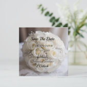 Tijdloze Grace: Een Topiary van Witte Trouwen Roze Kaart (Staand voorkant)