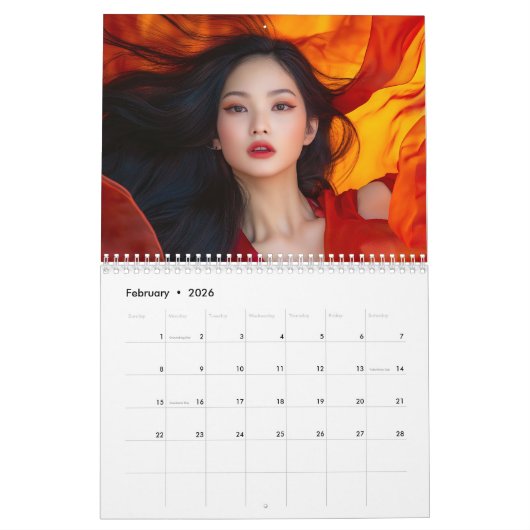 Tijdloze gratie kalender (Feb 2026)