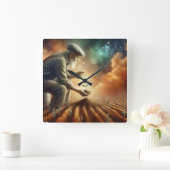 "Tijdloze groei" wandklok (Huis)