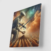 "Tijdloze groei" wandklok (Hoek)