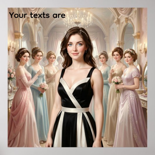 Tijdloze harmonie in de Royal Suite Poster (Voorkant)