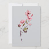 Tijdloze huwelijksuitnodigingen: elegante stijlen kaart (Achterkant)