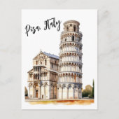 Tijdloze iconen van Pisa Briefkaart (Voorkant)