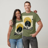 tijdloze illusie | Surreal Collage Art T-shirt (Unisex)