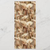 Tijdloze Ivoren Calla Lelies Aesthetische Boho Bru Menu (Achterkant)