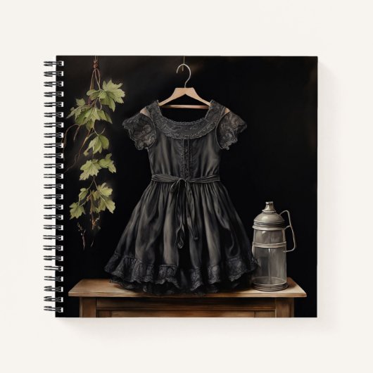 Tijdloze  jurk (LBD) Notitieboek (Voorkant)