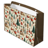 Tijdloze Kerstspullen Groot Cadeauzakje (Achterkant Gekanteld)