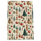 Tijdloze Kerstspullen Medium Cadeauzakje (Voorkant)