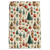 Tijdloze Kerstspullen Medium Cadeauzakje (Achterkant)
