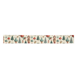 Tijdloze Kerstspullen Satijnen Lint
