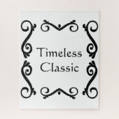 Tijdloze Klassiek Legpuzzel (Verticaal)