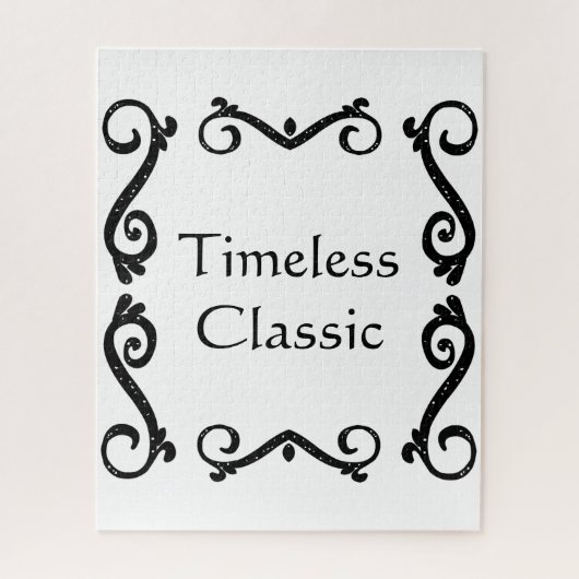 Tijdloze Klassiek Legpuzzel (Verticaal)