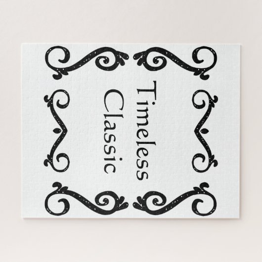 Tijdloze Klassiek Legpuzzel (Horizontaal)