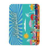 Tijdloze Kuta: Fun Bali Briefkaart Magneet (Verticaal)