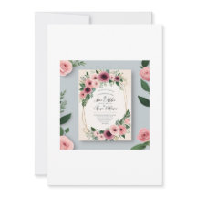 Tijdloze liefde: een bruiloft uitnodiging