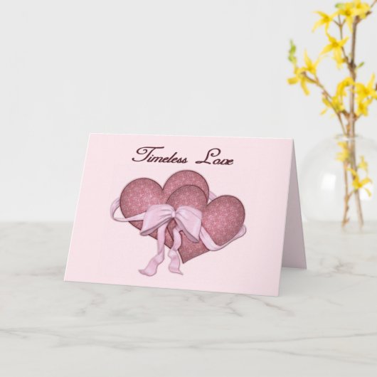 Tijdloze Liefde Kaart (Gele Bloem)