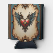 Tijdloze liefde, surreële elegantie in steampunkst blikjeskoeler (Voorkant)