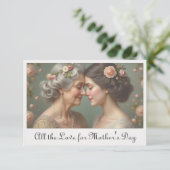 Tijdloze liefde tussen moeder en dochter (Staand voorkant)