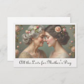 Tijdloze liefde tussen moeder en dochter (Voorkant / Achterkant)