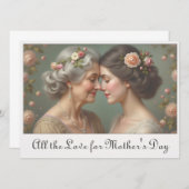 Tijdloze liefde tussen moeder en dochter (Voorkant / Achterkant)