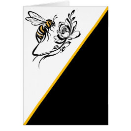 Tijdloze Luxe Bijen Huwelijksuitnodiging