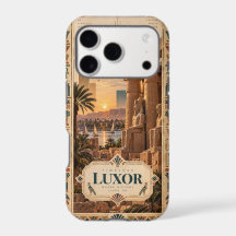 Tijdloze Luxor Egypte Tempel Zonsondergang Egyptis