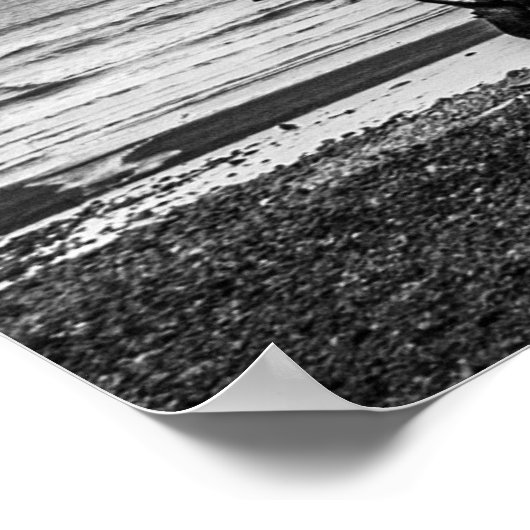 Tijdloze maritieme echo's poster (Hoek)