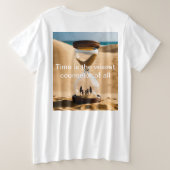 Tijdloze momenten" grafisch T-shirt (Design achterkant)