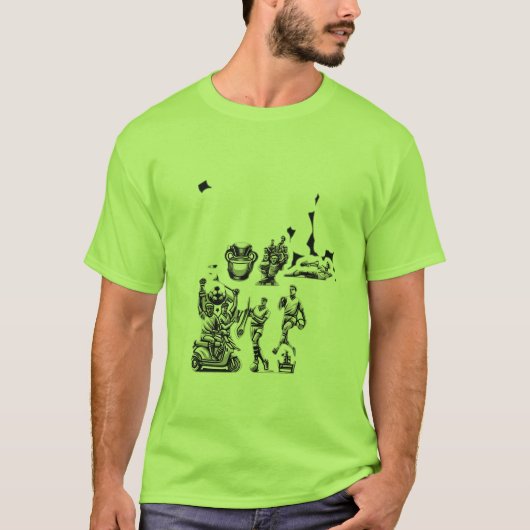 Tijdloze momenten: Sport Legacy Collectie" T-shirt (Voorkant)