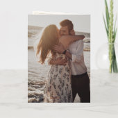 Tijdloze Monogram Ivoor en Goud Elegante Huwelijk (Achterkant)