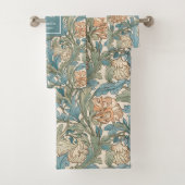 Tijdloze Morris Geïnspireerd Gepersonaliseerde Blo Bad Handdoek (Insitu)