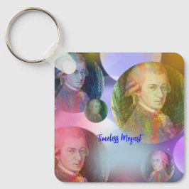 Tijdloze Mozart Sleutelhanger
