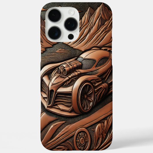 Tijdloze Muscle Car in Schilderachtig Valley Case-Mate iPhone Case (Achterkant)