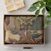 Tijdloze muze - Een koekoeksklok portret Tissuepapier (Geschenk)